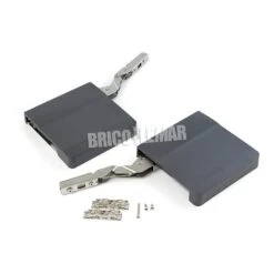 Compás Para Puertas Elevables Fuerza 3200-9000 Agile Acero Y Plástico Gris Antracita Emuca