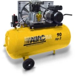 Compresor Correas ABAC B26-90 CM2 2hp 90 Litros 10bar Lubricado