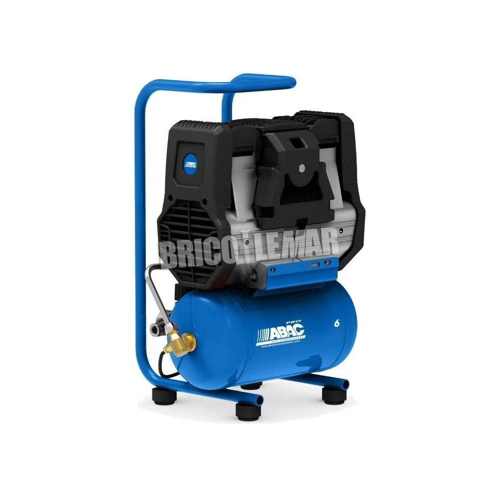 Compresor Silencioso Start Silent OS15P Sin Aceite 1.5HP 8bar 6L 195l/min ABAC 3 Compresor Silencioso Start Silent OS15P Sin Aceite 1.5HP 8bar 6L 195l/min ABAC