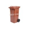 Contenedor 120 Litros Con Tapa Ruedas Marrón 55x50x94cm CV124 Maiol -Brico Lemar Comercio contenedor 120 litros con tapa ruedas marron 55x50x94cm cv124 maiol