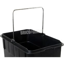 Contenedor De Reciclaje Exterior 2x15 Litros Acero Inoxidable Emuca -Brico Lemar Comercio contenedor de reciclaje exterior 2x15 litros acero inoxidable emuca 4