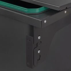 Contenedor De Reciclaje Para Fijación Lateral En Mueble De Cocina Recycle 1x35litros, Acero, Plástico Gris Antracita - Emuca -Brico Lemar Comercio contenedor de reciclaje para fijacion lateral en mueble de cocina recycle 1x35litros acero plastico gris antracita emuca 5