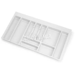 Cubertero Optima Para Cajón De Cocina Vertex/Concept 500 Módulo 900mm Tablero 16mm Blanco Emuca