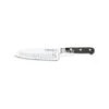 Cuchillo Santoku Alveolado 17cm Serie Forgé Acero Inoxidable Mango POM Forjado 3 Claveles -Brico Lemar Comercio cuchillo santoku alveolado 17cm serie forge acero inoxidable mango pom forjado 3 claveles