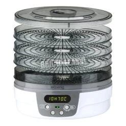 Desihdratador De Alimentos 250W Temperatura Ajustable H.Koenig DSY700