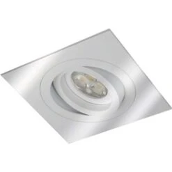 Empotrable Aluminio Rayado Oscilante Cuadrado 50mm Aluminio LDV Lighting