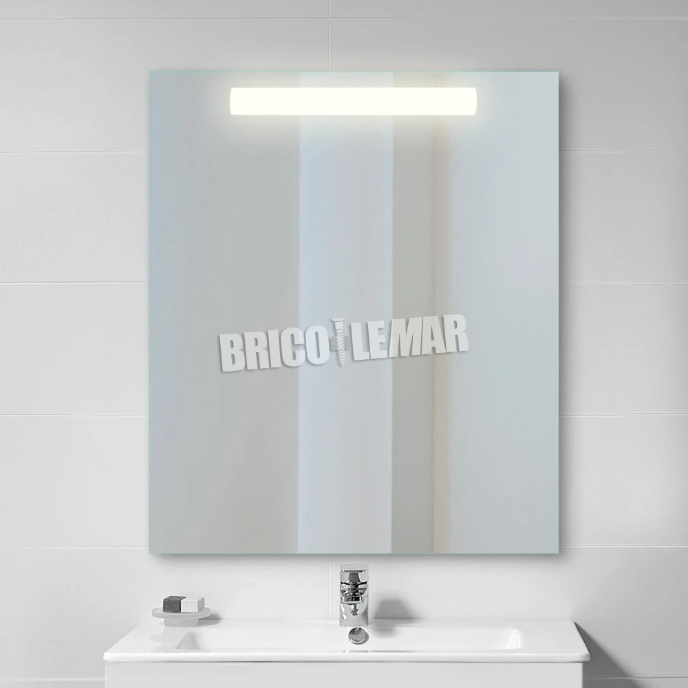 Emuca Espejo De Baño Pegasus Con Iluminación LED Frontal 60x70cm 7 Emuca Espejo De Baño Pegasus Con Iluminación LED Frontal 60x70cm - Imagen 5