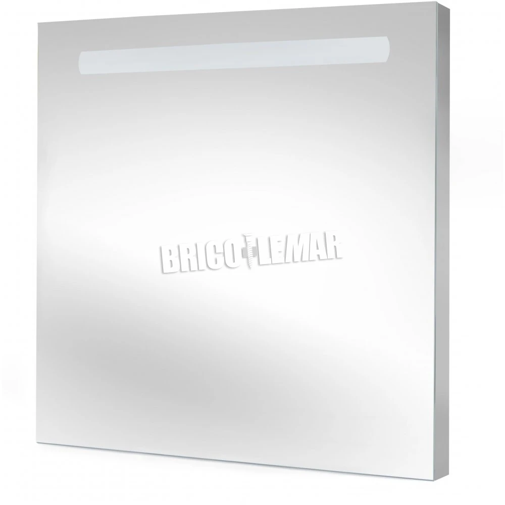 Emuca Espejo De Baño Pegasus Con Iluminación LED Frontal 60x70cm 3 Emuca Espejo De Baño Pegasus Con Iluminación LED Frontal 60x70cm