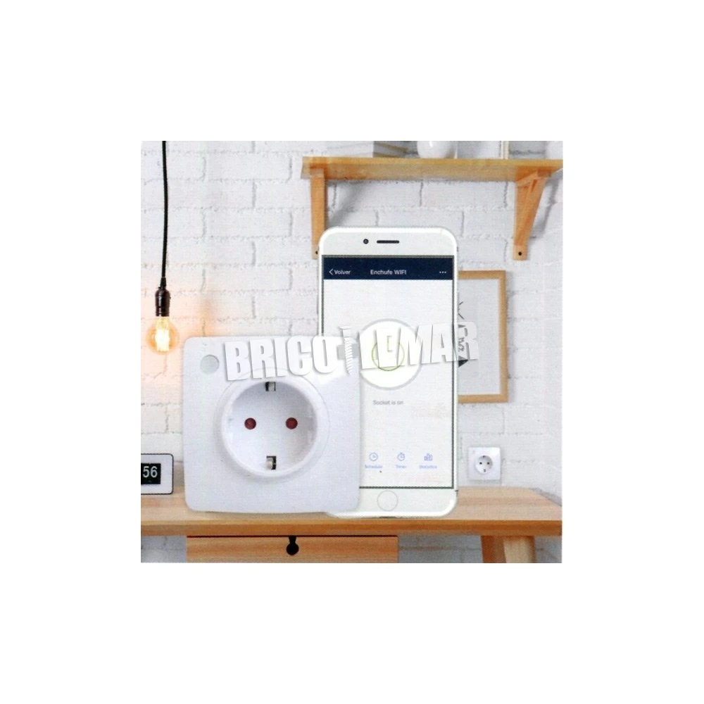 Enchufe Inteligente De Pared Wifi Garza Smarhome 4 Enchufe Inteligente De Pared Wifi Garza Smarhome - Imagen 2