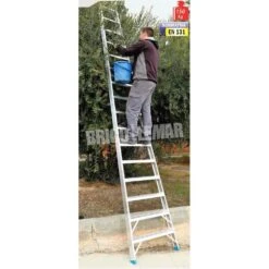 Escalera Agrícola Cónica Simple 3,5m 14 Peldaños Plabell 8 Escalera Agrícola Cónica Simple 3,5m 14 Peldaños Plabell -Brico Lemar Comercio escalera agricola conica simple 35m 14 peldanos plabell 2