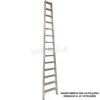 Escalera Agrícola Cónica Simple 4,5m 18 Peldaños Plabell 2 Escalera Agrícola Cónica Simple 4,5m 18 Peldaños Plabell -Brico Lemar Comercio escalera agricola conica simple 45m 18 peldanos plabell