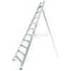 Escalera Agrícola De Aluminio 308cm Altura 10 Peldaños Plabell