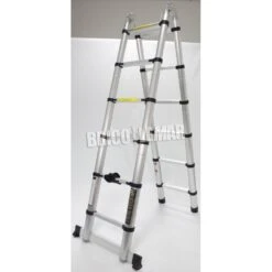 Escalera Articulada Aluminio 6+6 Peldaños 3.8m Mader -Brico Lemar Comercio escalera articulada aluminio 6 6 peldanos 38m mader 2
