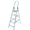 Escalera De Aluminio Doméstica 5 Peldaños DOM05 Plabell