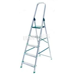 Escalera De Aluminio Doméstica 5 Peldaños DOM05 Plabell