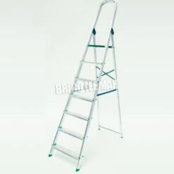 Escalera De Aluminio Doméstica 7 Peldaños DOM07 Plabell