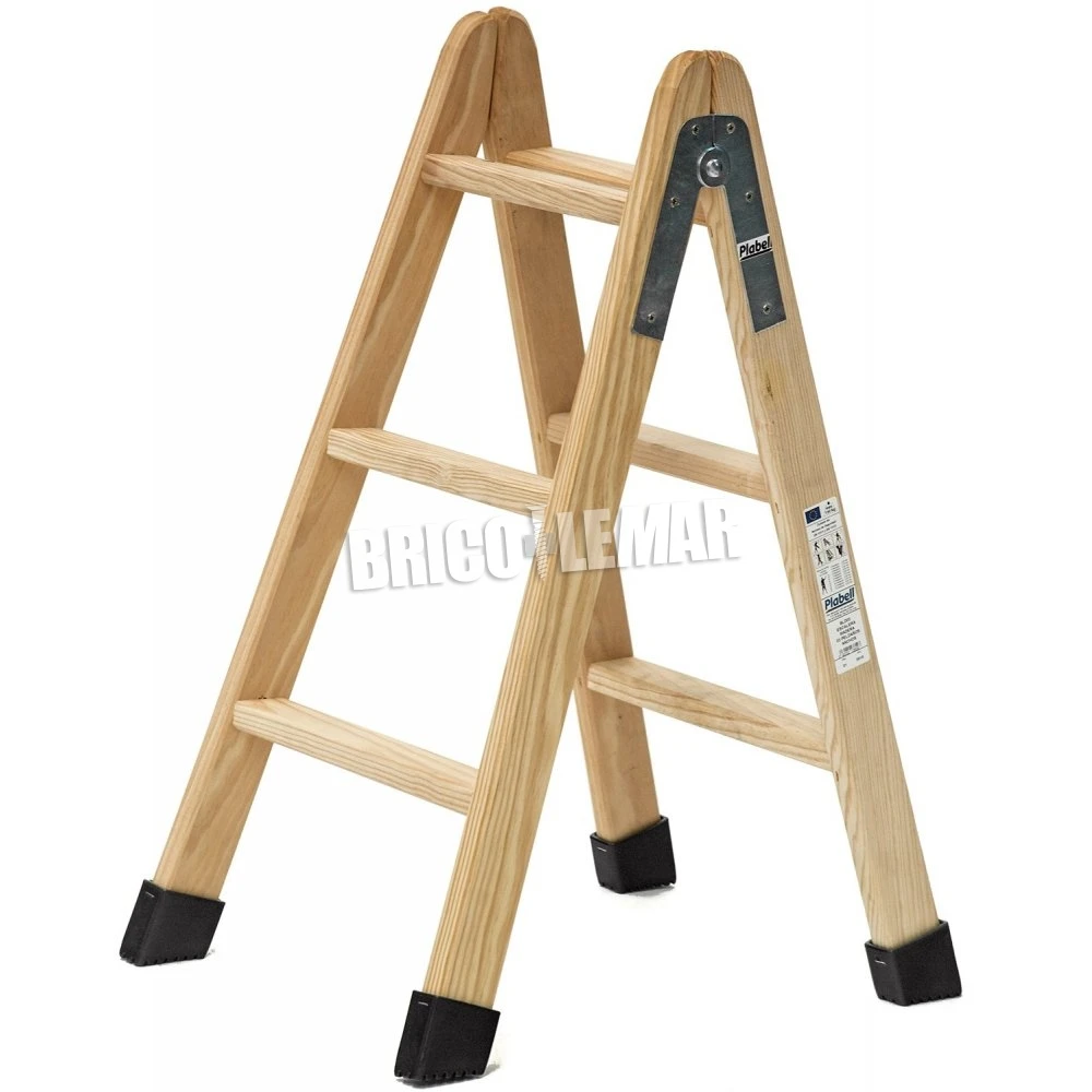 Escalera De Madera De Pintor Profesional En Tijera 3+3 Peldaños Plabell 3 Escalera De Madera De Pintor Profesional En Tijera 3+3 Peldaños Plabell