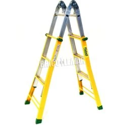 Escalera Mixta Acero Y Aluminio MIXTA 4+4 Plabell