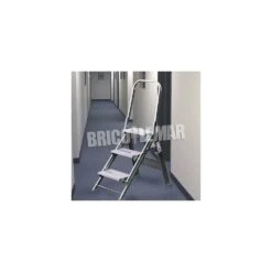 Escalera-taburete De Aluminio Komodo 3 Peldaños Plabell 12 Escalera-taburete De Aluminio Komodo 3 Peldaños Plabell -Brico Lemar Comercio escalera taburete de aluminio komodo 3 peldanos plabell 3
