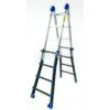 Escalera Telescópica De Aluminio MULTI 4+4 Plabell 1 Escalera Telescópica De Aluminio MULTI 4+4 Plabell -Brico Lemar Comercio escalera telescopica de aluminio multi 4 4 plabell