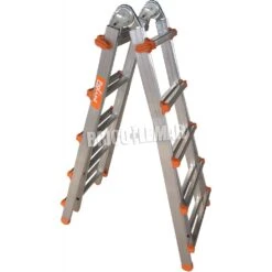 Escalera Telescópica De Aluminio Proline Ligera 5+5 Plabell