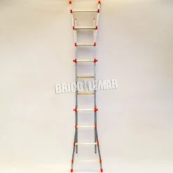 Escalera Telescópica De Aluminio Proline Ligera 5+5 Plabell -Brico Lemar Comercio escalera telescopica de aluminio proline ligera 5 5 plabell 5