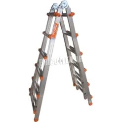 Escalera Telescópica De Aluminio Proline Ligera 6+6 Plabell