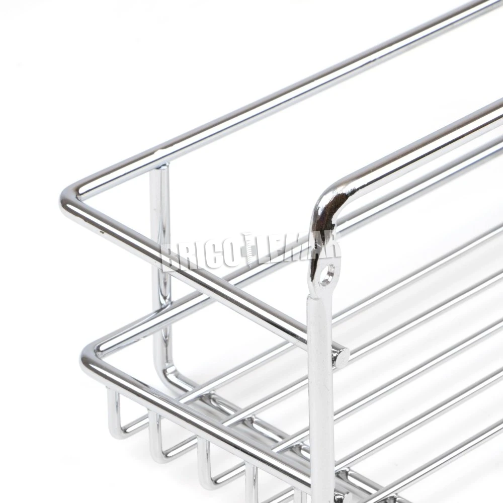 Especiero Para Pared O Mueble De Cocina 3 Bandejas Acero Cromado Emuca 6 Especiero Para Pared O Mueble De Cocina 3 Bandejas Acero Cromado Emuca - Imagen 4