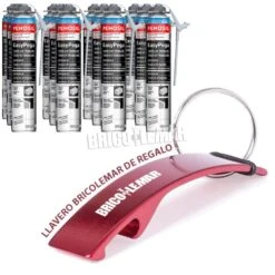 Espuma Adhesiva EasyPega Con Aplicador Caja De 12 Botes De 750ml Gris Penosil -Brico Lemar Comercio espuma adhesiva easypega con aplicador caja de 12 botes de 750ml gris penosil 3