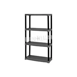 Estantería De 4 Estantes De Resina 70x30x133cm Maiol