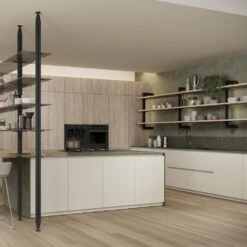 Estructura Modular Zero Herrajes Montaje Pared Aluminio Negro - Emuca 17 Estructura Modular Zero Herrajes Montaje Pared Aluminio Negro - Emuca -Brico Lemar Comercio estructura modular zero herrajes montaje pared aluminio negro emuca 4