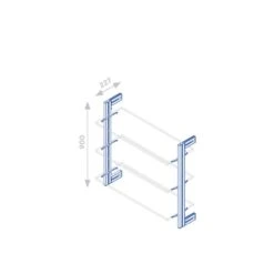 Estructura Modular Zero Herrajes Montaje Pared Aluminio Negro - Emuca 22 Estructura Modular Zero Herrajes Montaje Pared Aluminio Negro - Emuca -Brico Lemar Comercio estructura modular zero herrajes montaje pared aluminio negro emuca 9