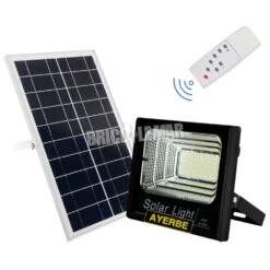 Foco Solar 200W 240 LEDS Con Mando