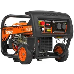 Generador Eléctrico A Gasolina Gama Profesional Veleta 2800W 208cc Genergy