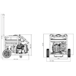 Generador Eléctrico Genergy GORBEA 2800W 230V 208CC -Brico Lemar Comercio generador electrico genergy gorbea 2800w 230v 208cc 2