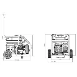 Generador Eléctrico Genergy MONCAYO 4500W 230V 272CC -Brico Lemar Comercio generador electrico genergy moncayo 4500w 230v 272cc 2