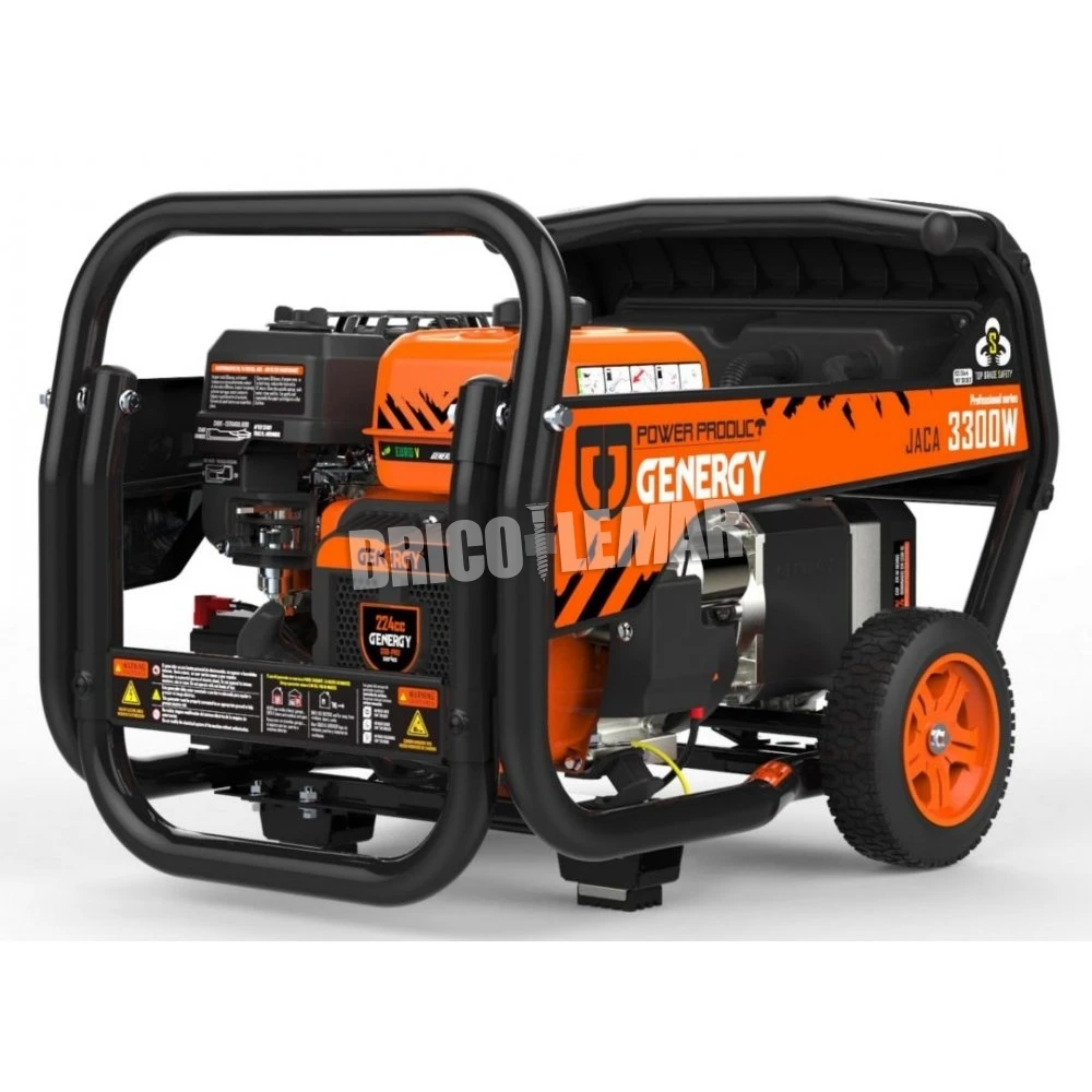 Generador Genergy Jaca S 3300W Gasolina 4 Generador Genergy Jaca S 3300W Gasolina - Imagen 2