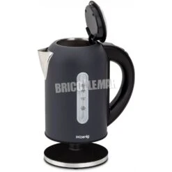 Hervidor Eléctrico 2200W 1.7L Base Giratoria 360° Negro Mate H.Koenig BOE52 -Brico Lemar Comercio hervidor electrico 2200w 17l base giratoria 360 negro mate hkoenig boe52 2