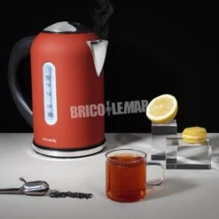 Hervidor Eléctrico 2200W 1.7W Base Giratoria 360° H.Koenig BOE54 -Brico Lemar Comercio hervidor electrico 2200w 17w base giratoria 360 hkoenig boe54 6