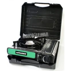 Hornillo Portátil A Gas 2,2kW Mader + 4 Cartuchos De Gas B-250 Butsir -Brico Lemar Comercio hornillo portatil a gas 22kw mader 4 cartuchos de gas b 250 butsir 4