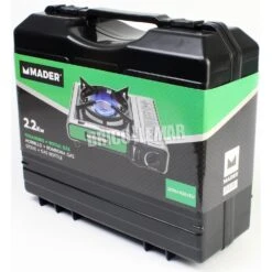 Hornillo Portátil A Gas 2,2kW Mader + 4 Cartuchos De Gas B-250 Butsir -Brico Lemar Comercio hornillo portatil a gas 22kw mader 4 cartuchos de gas b 250 butsir 5