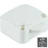Interruptor Para Puerta Armario Plástico Blanco 10 Unidades Emuca -Brico Lemar Comercio interruptor para puerta armario plastico blanco 10 unidades emuca