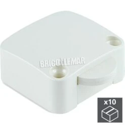 Interruptor Para Puerta Armario Plástico Blanco 10 Unidades Emuca