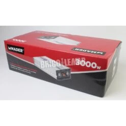 Inversor De Corriente Continua En Alternada 12V 3000W MADER -Brico Lemar Comercio inversor de corriente continua en alternada 12v 3000w mader 1