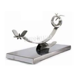 Jamonero Con Balancín Giratorio Base Inoxidable Flores Cortés