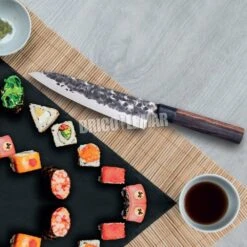 Juego De 5 Cuchillos De Cocina Osaka Y Pinza Para Sushi 3 Claveles -Brico Lemar Comercio juego de 5 cuchillos de cocina osaka y pinza para sushi 3 claveles 3