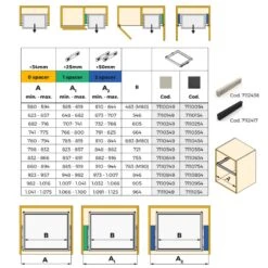 Juego De Distanciadores Laterales Para Bastidor Hack, Plástico Negro, - Emuca -Brico Lemar Comercio juego de distanciadores laterales para bastidor hack plastico negro emuca 5