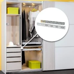 Juego De Guías De Bolas Para Cajones Con Extracción Total Y Cierre Suave, Altura 45mm, Logitud 600mm, Acero, Cincado - Emuca 12 Juego De Guías De Bolas Para Cajones Con Extracción Total Y Cierre Suave, Altura 45mm, Logitud 600mm, Acero, Cincado - Emuca -Brico Lemar Comercio juego de guias de bolas para cajones con extraccion total y cierre suave altura 45mm logitud 600mm acero cincado emuca 2