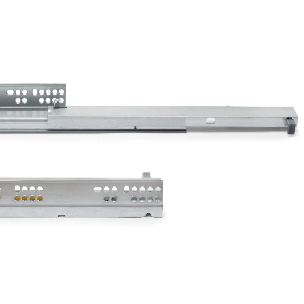 Juego De Guías Ocultas Para Cajones Silver, De Extracción Total, Con Push, Profundidad 250mm, Acero, Cincado - Emuca 6 Juego De Guías Ocultas Para Cajones Silver, De Extracción Total, Con Push, Profundidad 250mm, Acero, Cincado - Emuca - Imagen 4