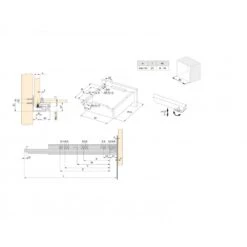 Juego De Guías Ocultas Para Cajones Silver, De Extracción Total, Con Push, Profundidad 250mm, Acero, Cincado - Emuca 16 Juego De Guías Ocultas Para Cajones Silver, De Extracción Total, Con Push, Profundidad 250mm, Acero, Cincado - Emuca -Brico Lemar Comercio juego de guias ocultas para cajones silver de extraccion total con push profundidad 250mm acero cincado emuca 6